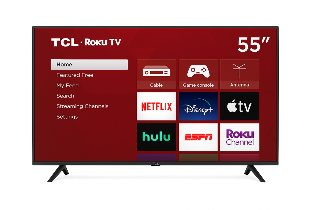TV TCL Roku 55 pulgadas smart