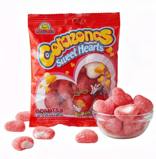 Gomitas de Corazones